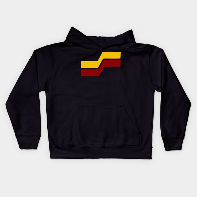 Seaboard System Railroad Kids Hoodie by Raniazo Fitriuro